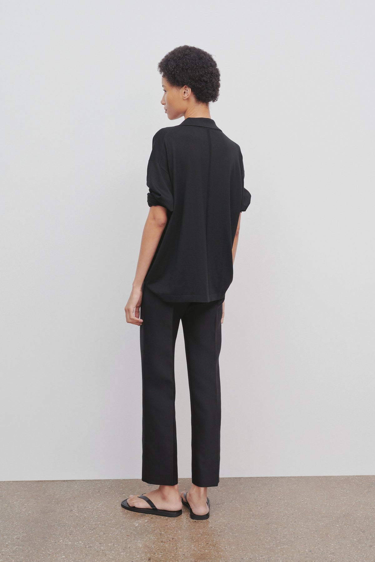 Flame Pant in Wool and Silk