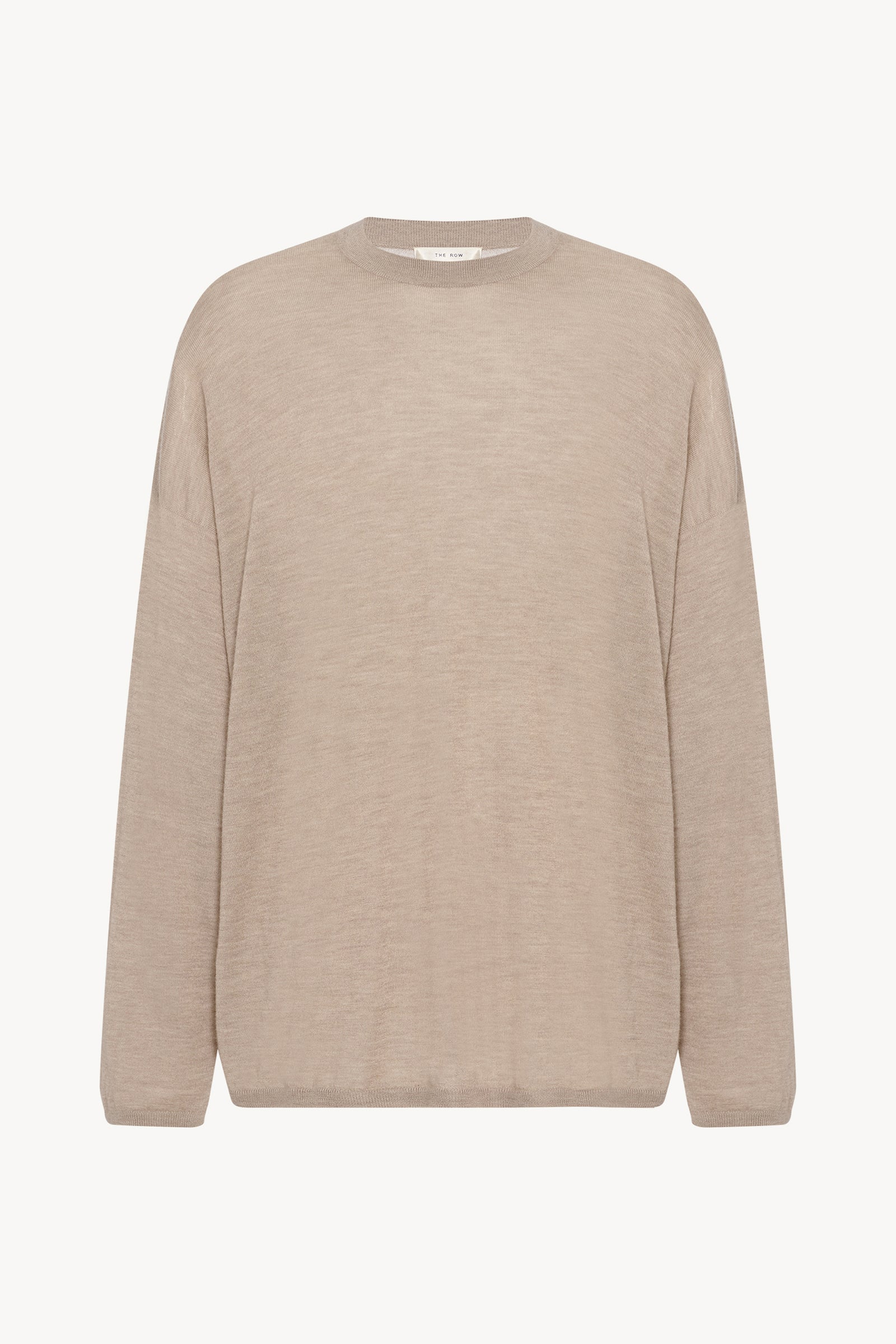 美品　THE ROW　カシミヤ100ニット　ベージュ　XS 美品 THE ROW カシミヤ100ニット ベージュ XS