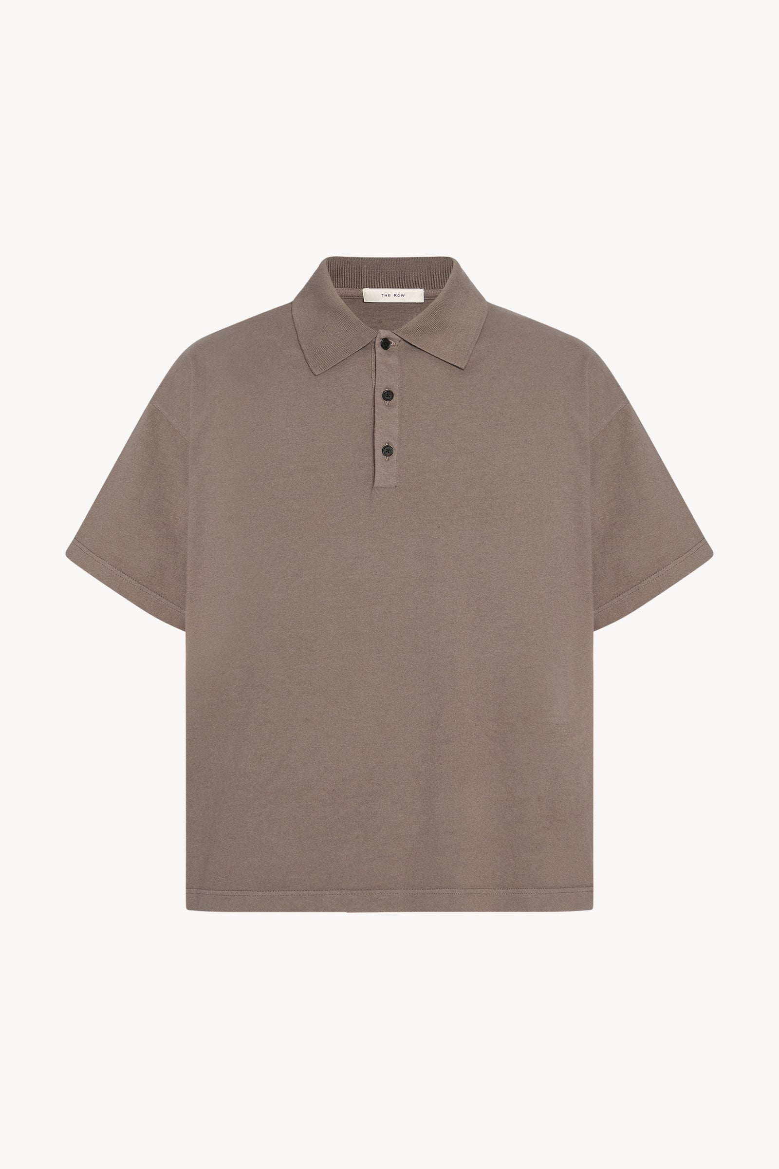 The Row ベージュ Greto ヘンリーネック トップス Gretoコットンスウェットシャツ ホワイト – The Row