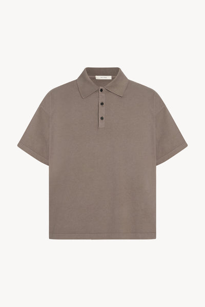 the row ザロウ　ポロシャツ THE ROW ザ ロウ 長袖ポロシャツ/CORZAS TOP カシミアとコットン製