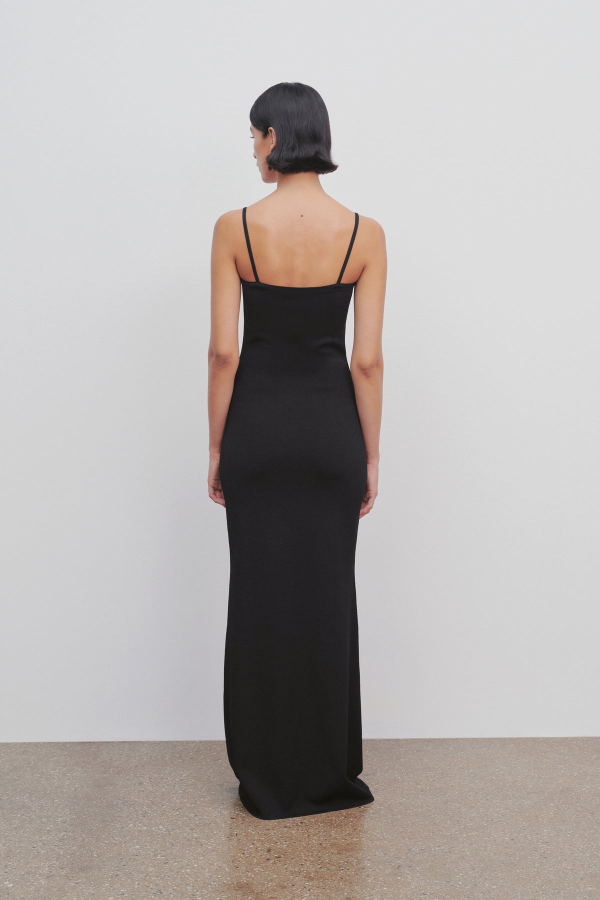 Camren Dress in Glossy Viscose