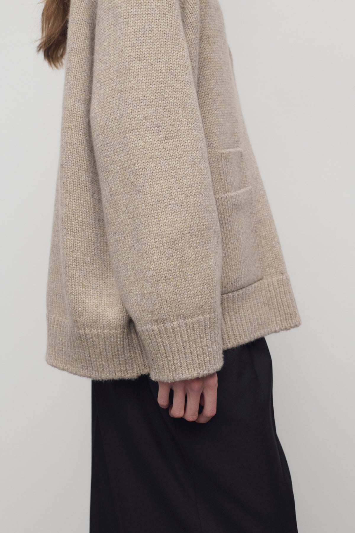 Milou カシミアカーディガン