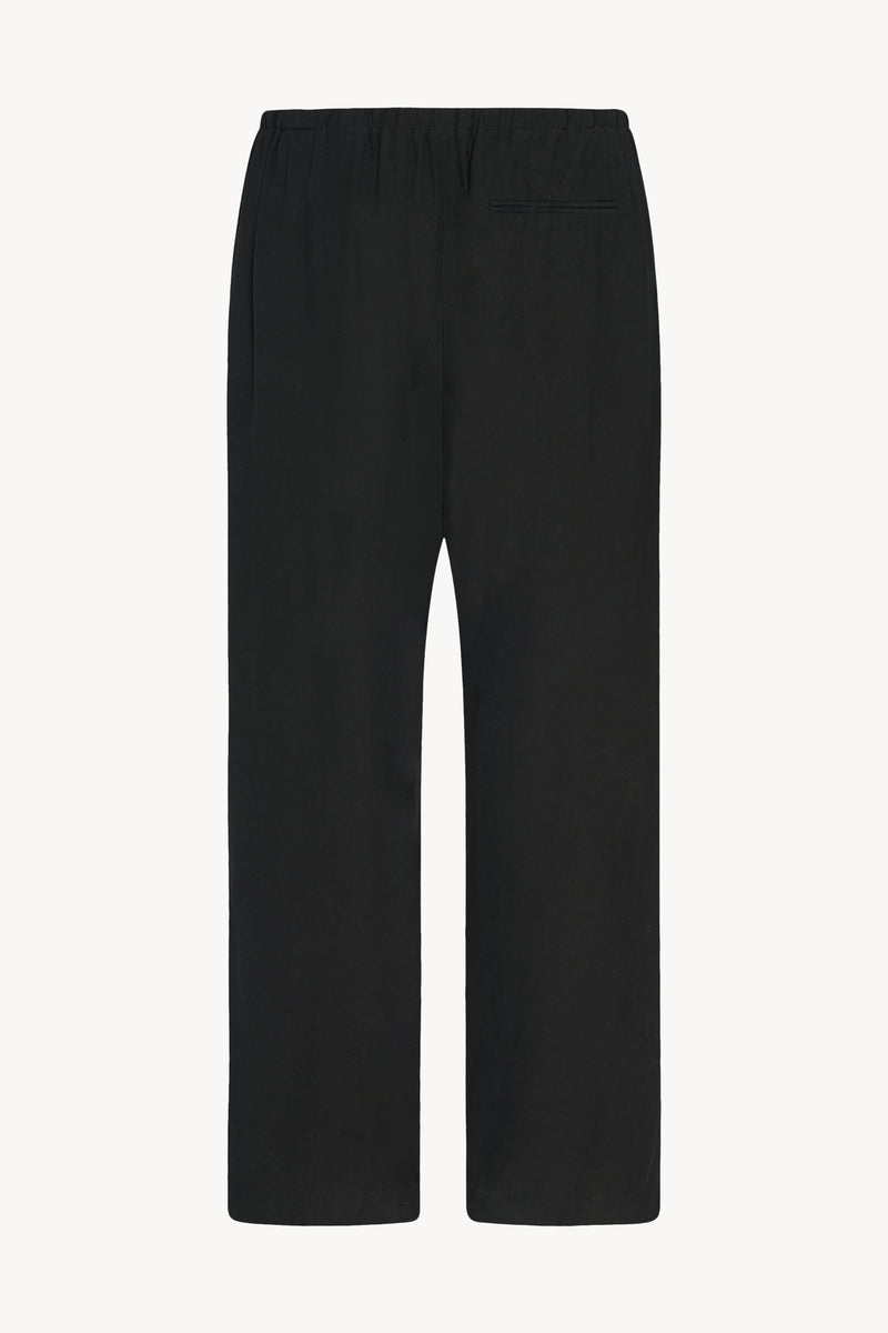 Xon Pantalon en Coton et Soie