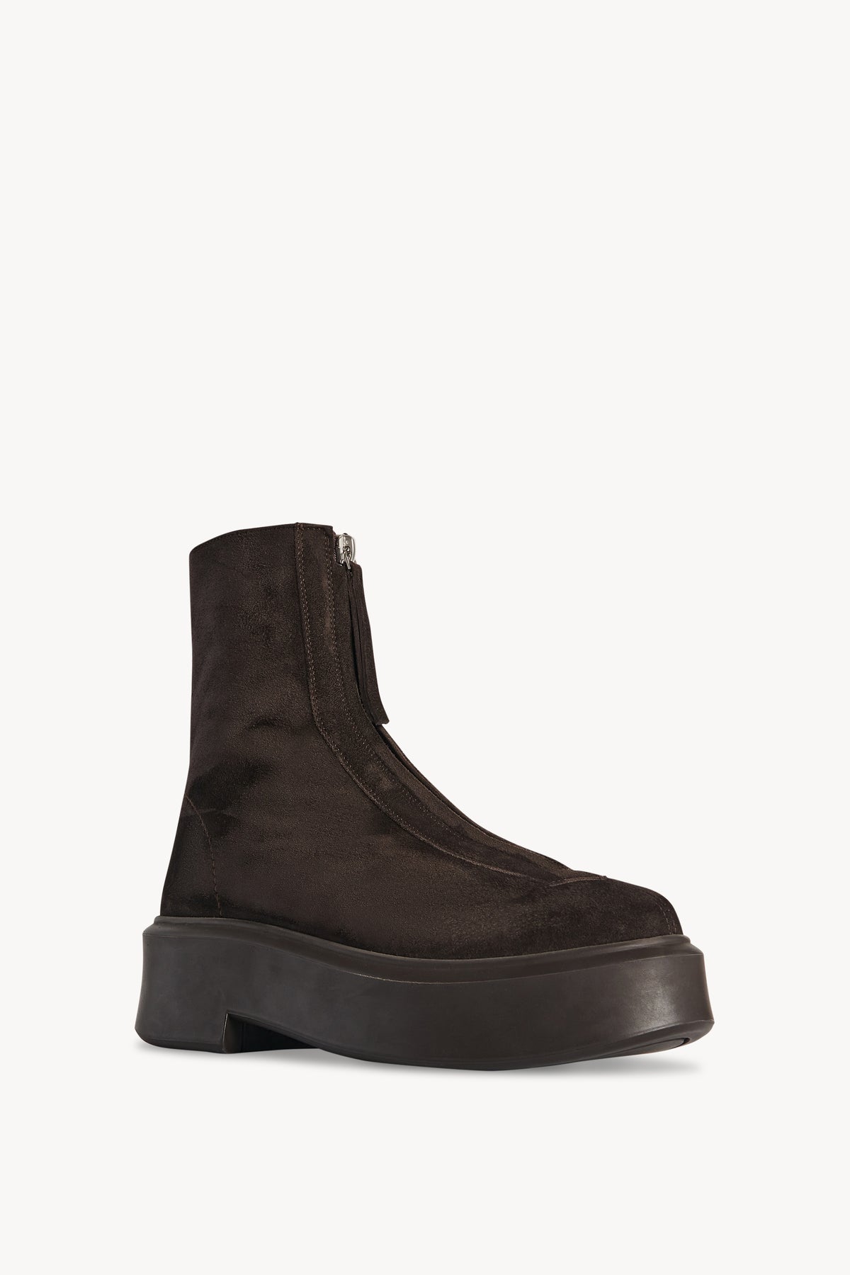 Zipped Boot I in pelle scamosciata