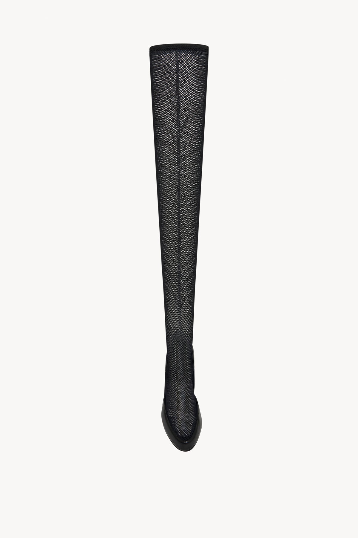 Sock Pump in Leather and Mesh
