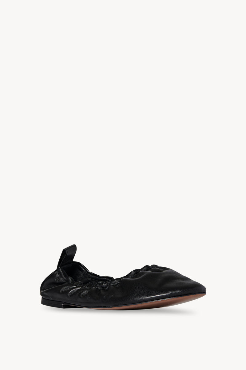 Glove Ballet Slipper in Leather