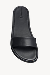 Beach Slide in Leather
