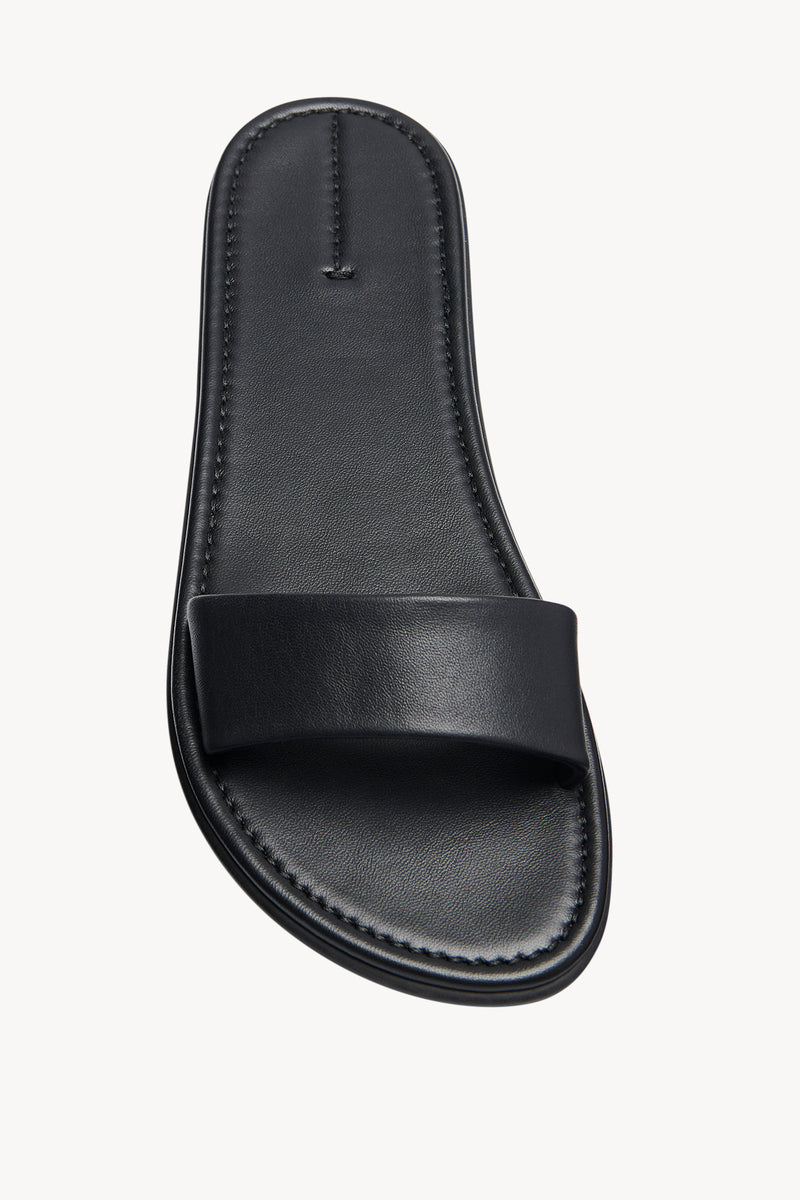 Beach Slide in Leather