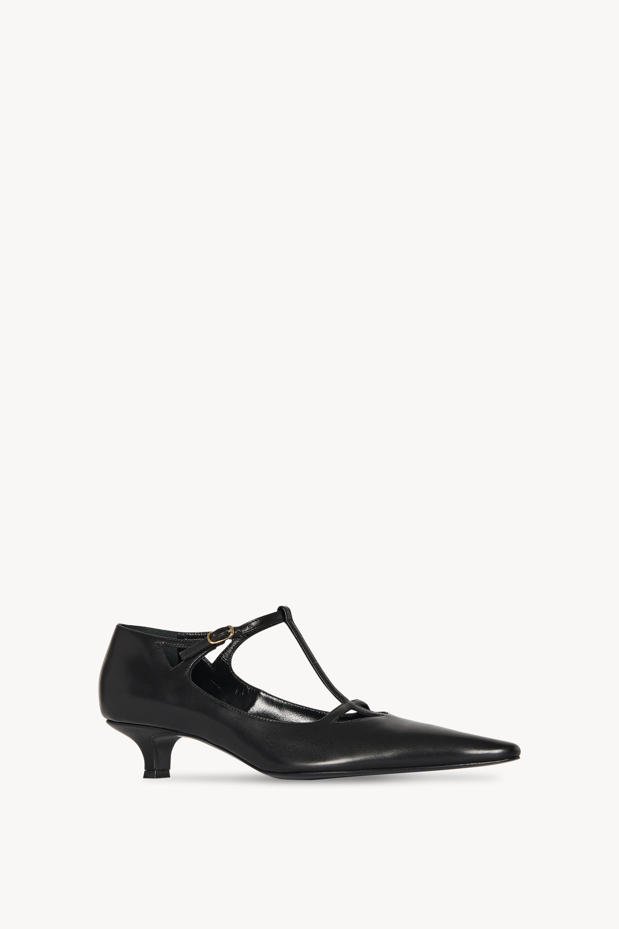 Cyd Shoe Black in Leather – The Row