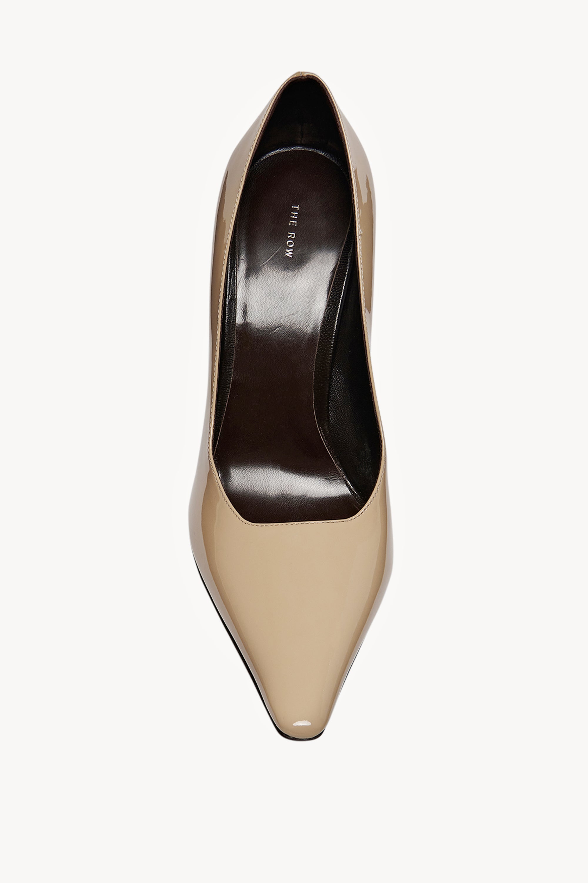 Lana Pump Beige in Patent Leather – The Row