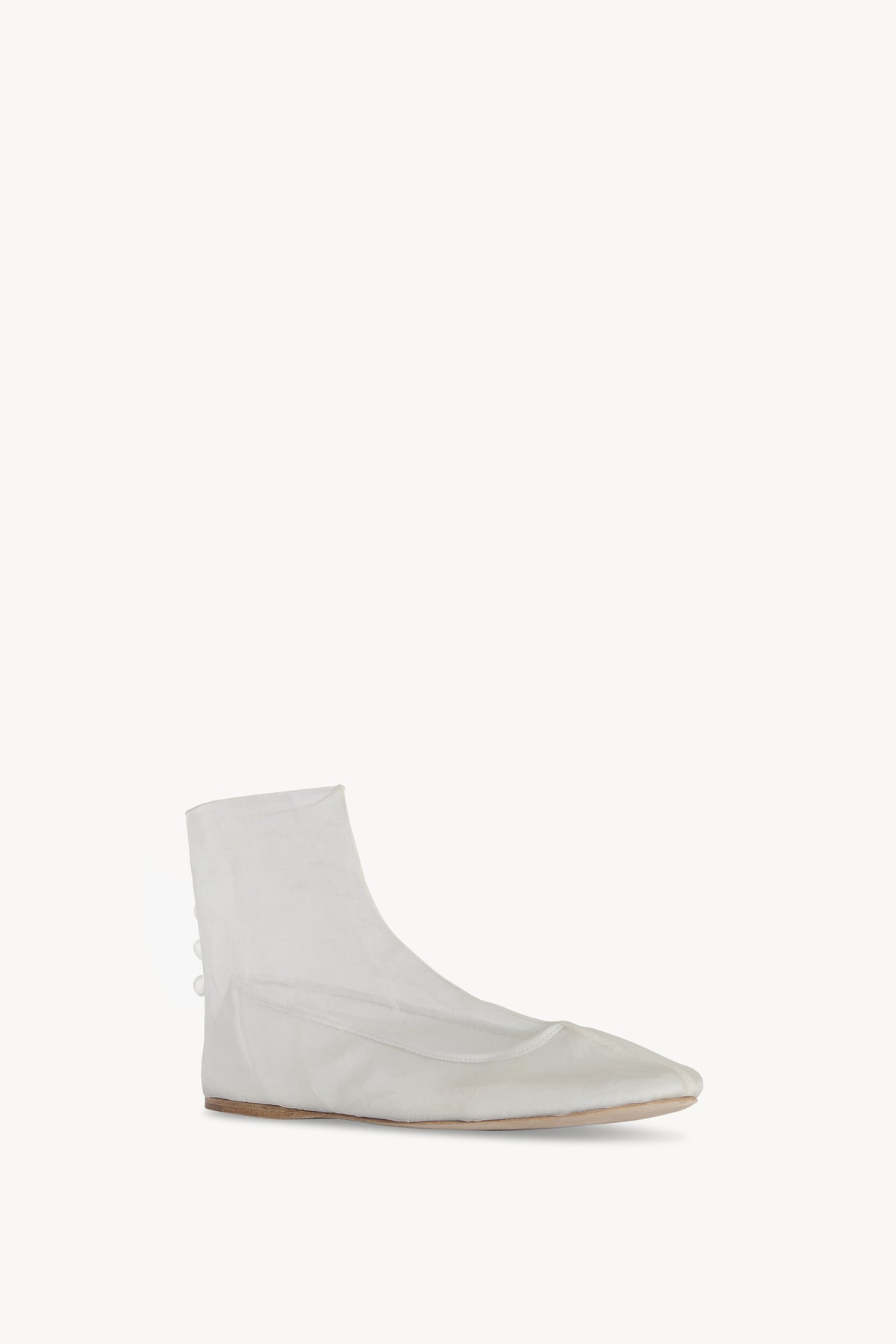 Nymph Shoe White in Organza – The Row