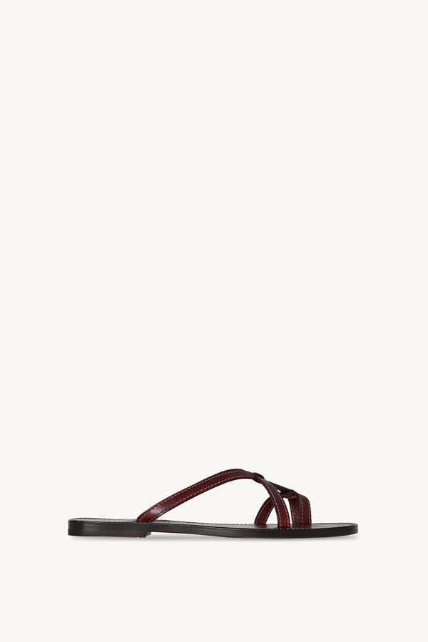 Link Sandal in Leather