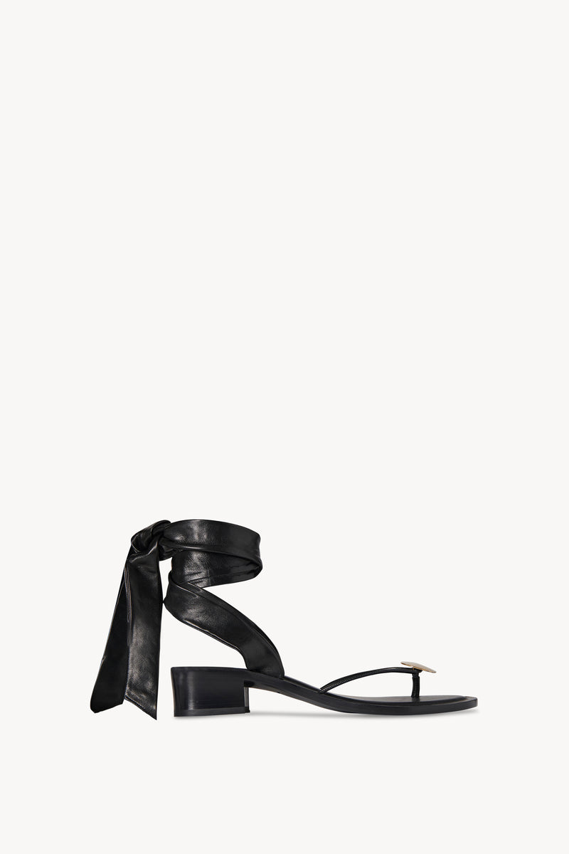 Cord Sandal in Pelle