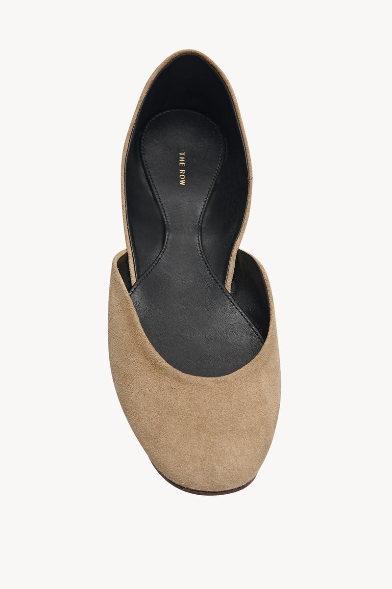 Gemma Ballet Slipper in Suede