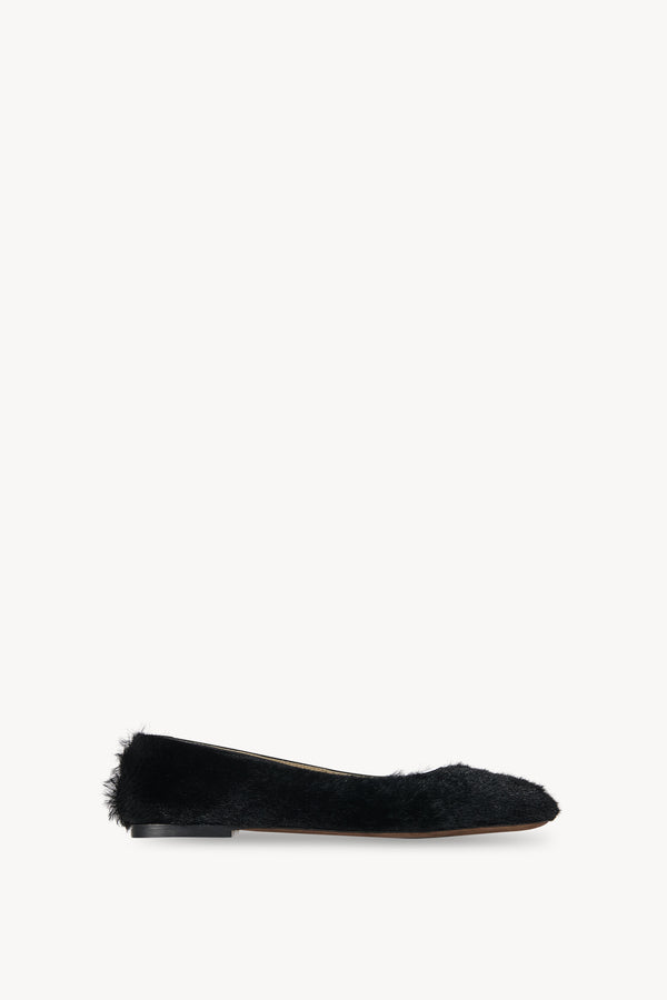 Square Ballet Flat in Pony