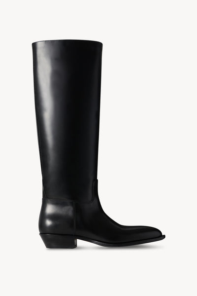 ロングブーツ [The Row] Nobilis TR Knee Boot in Leather Nobilis TR Knee Boot Brown in Leather – The Row
