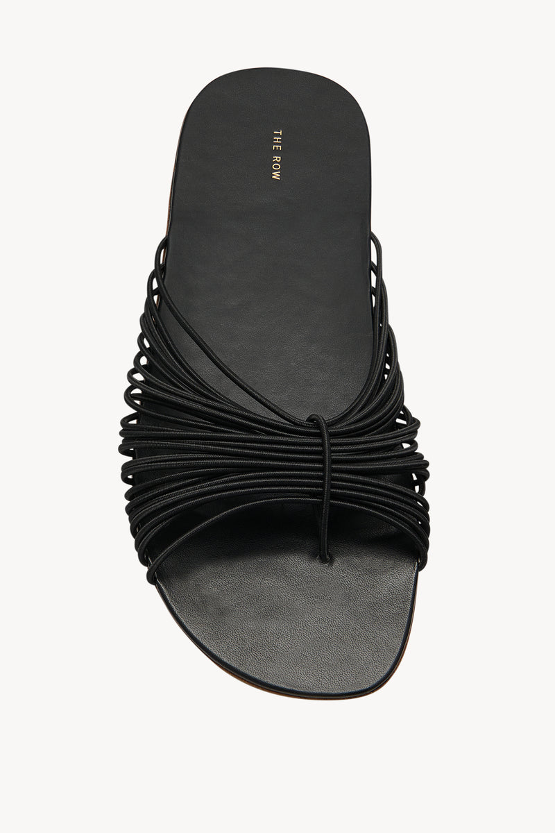 Sara Sandale en Élastique et Cuir