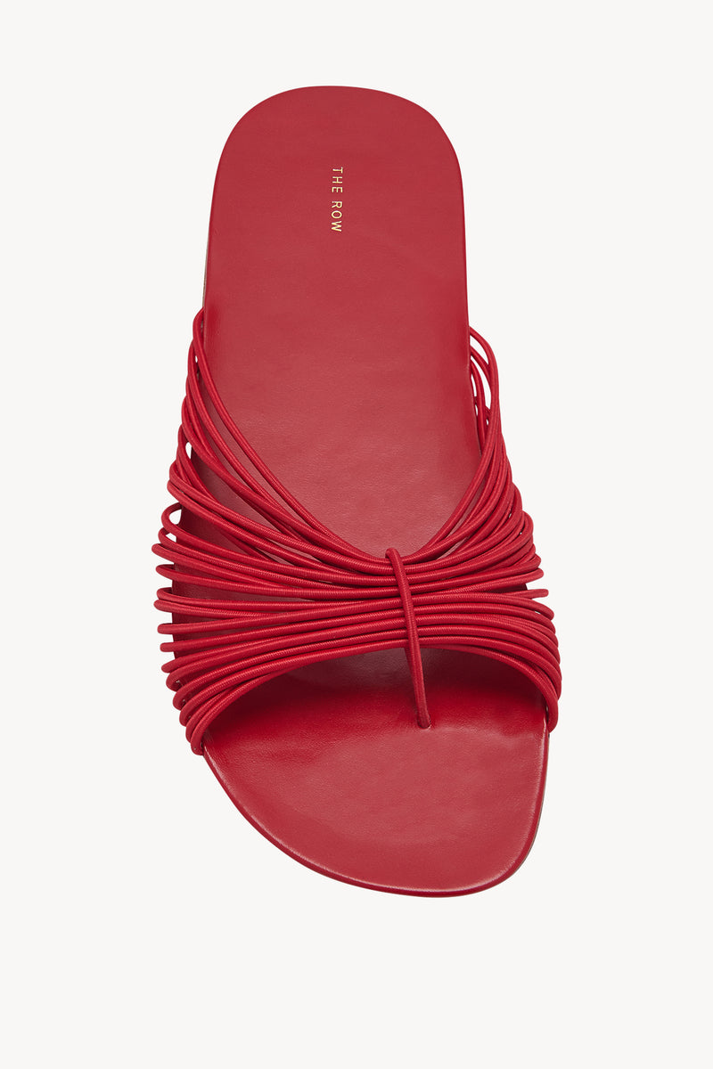Sara Sandale en Élastique et Cuir