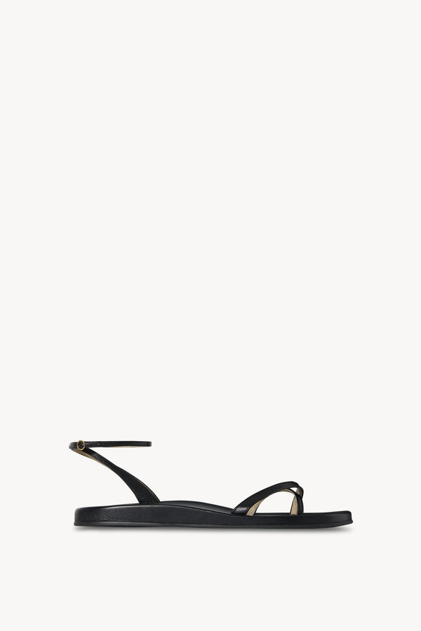 Hugh Ankle Strap Sandal in Leather