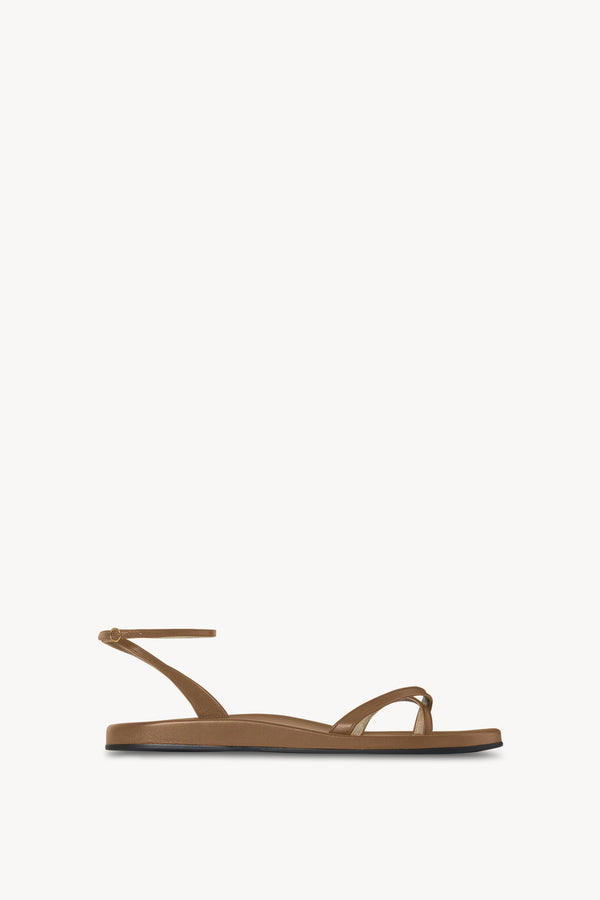 Hugh Ankle Strap Sandal in Leather