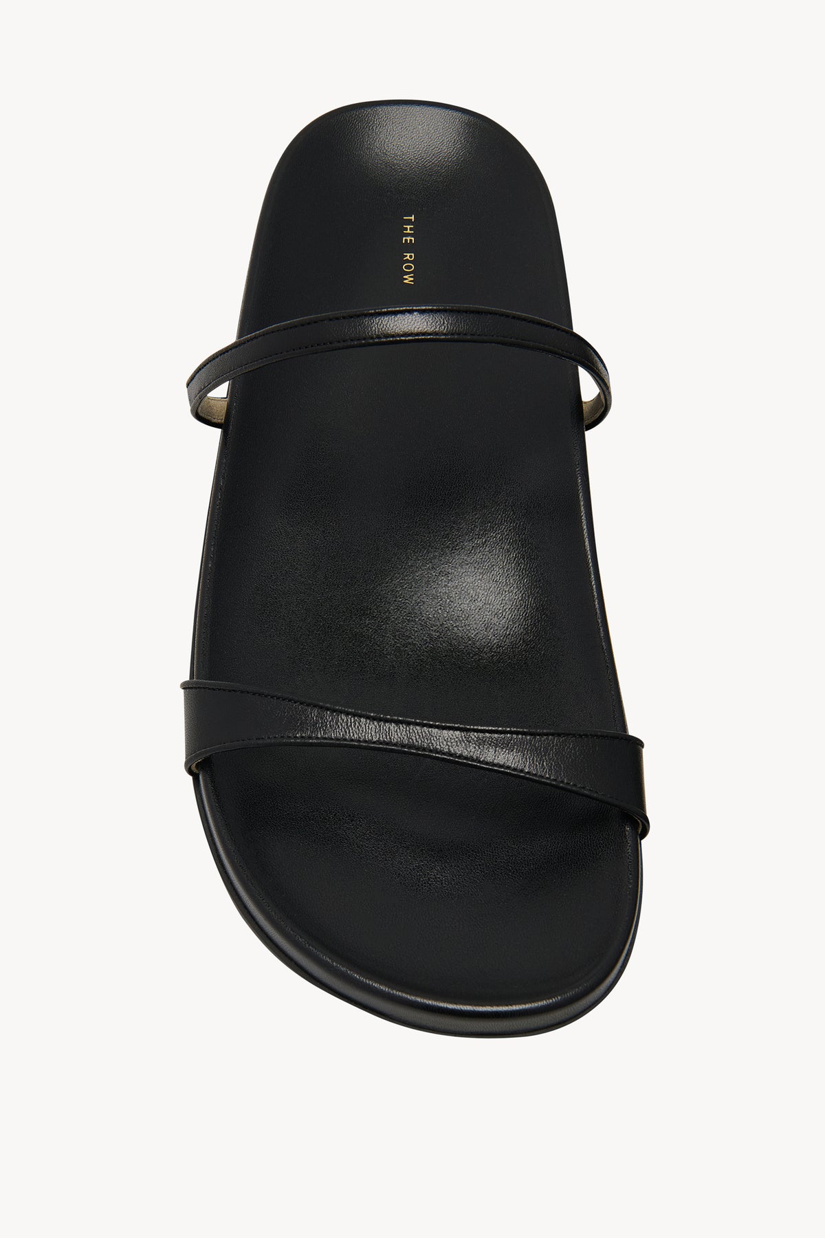 Hugh Sandalia Slide con Tiras Finas de Cuero