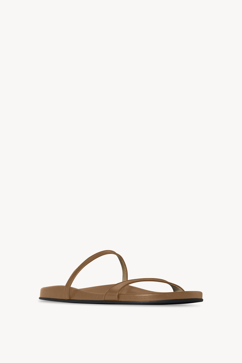 Hugh Mule en Cuir à Bride Fine