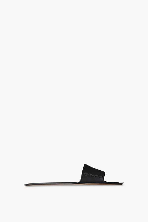 Sara Strap Slide in Leather