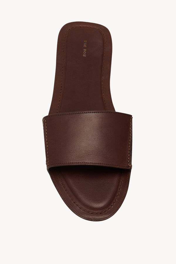 【箱付き】THE ROW Flat Leather Sandals The Row Fisherman Flat Leather Sandals | Saks Fifth Avenue