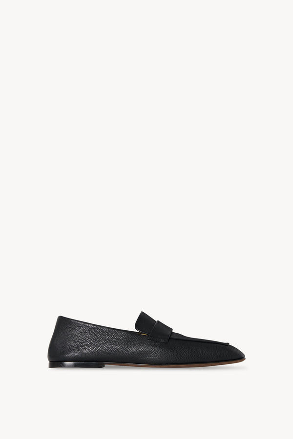 Square Loafer in Leather