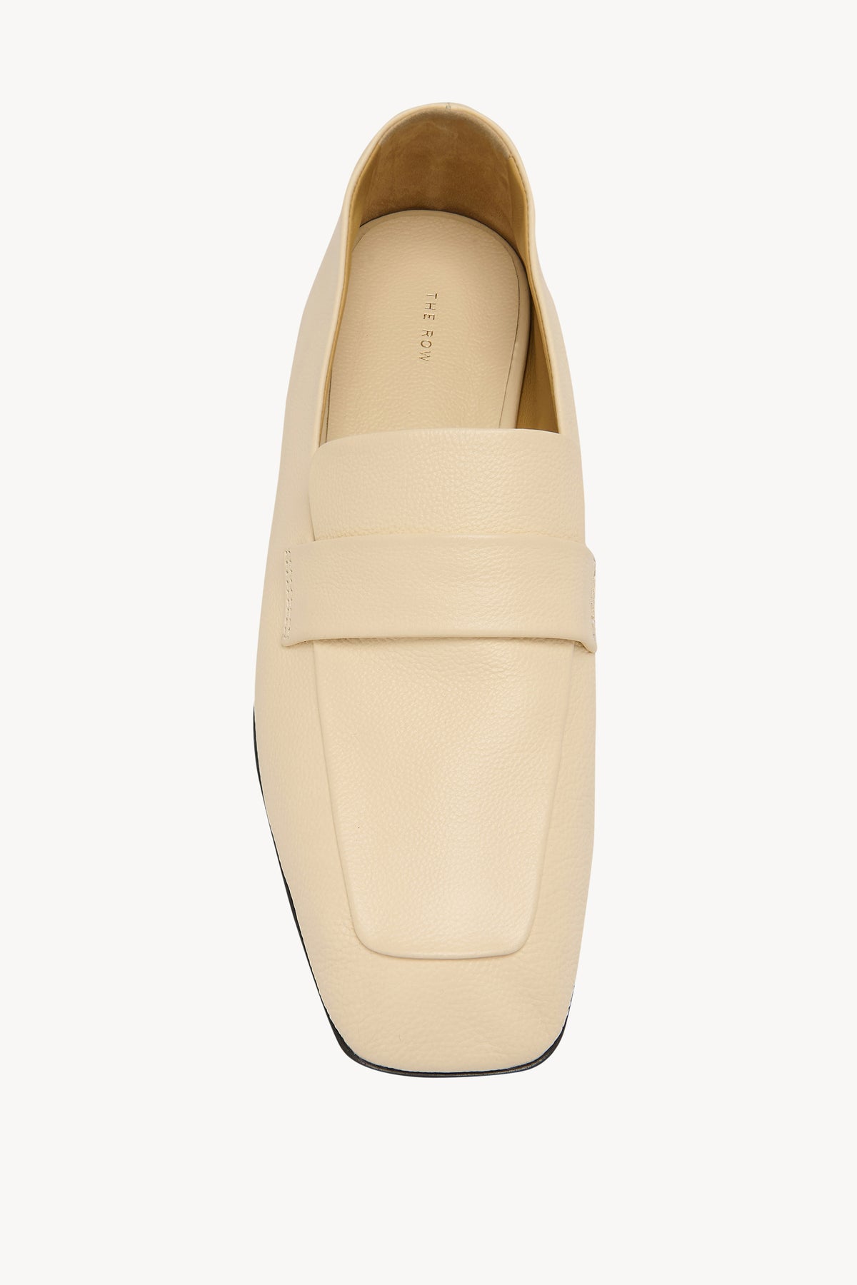 Square Loafer in Leather
