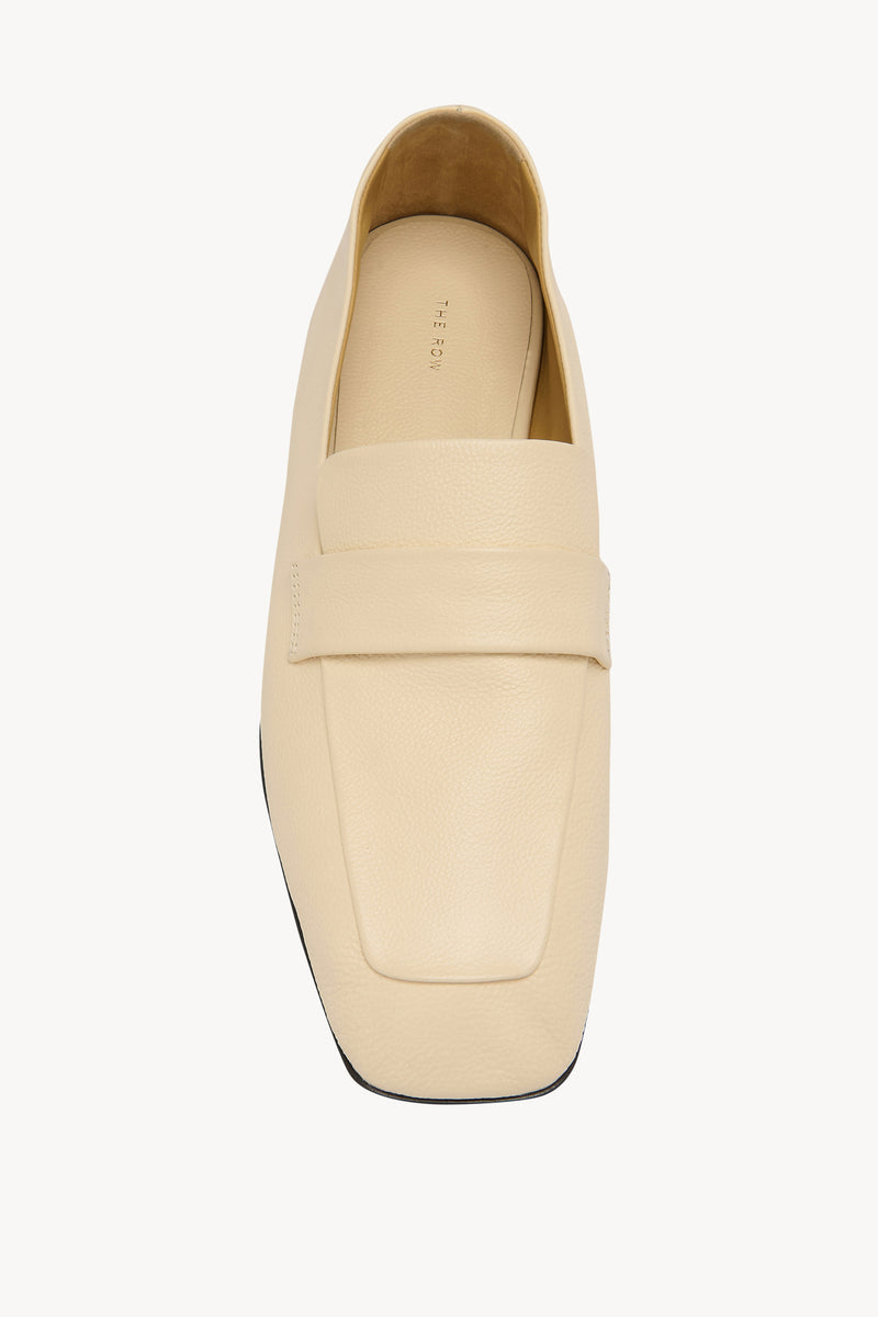 Square Loafer in Leather