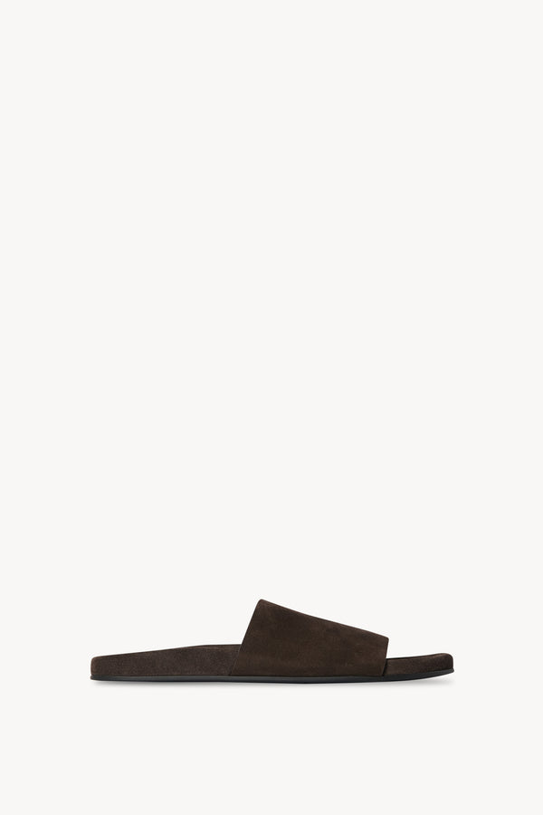 Hugh Slide in Suede