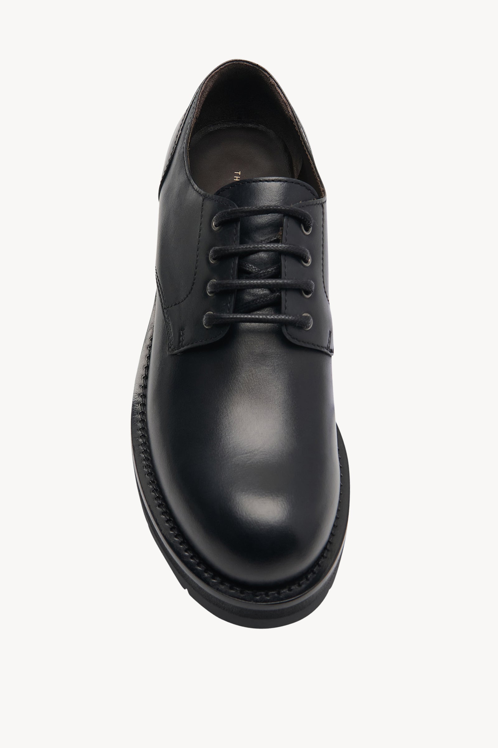 Derby Lug Sole レザーシューズ Black – The Row