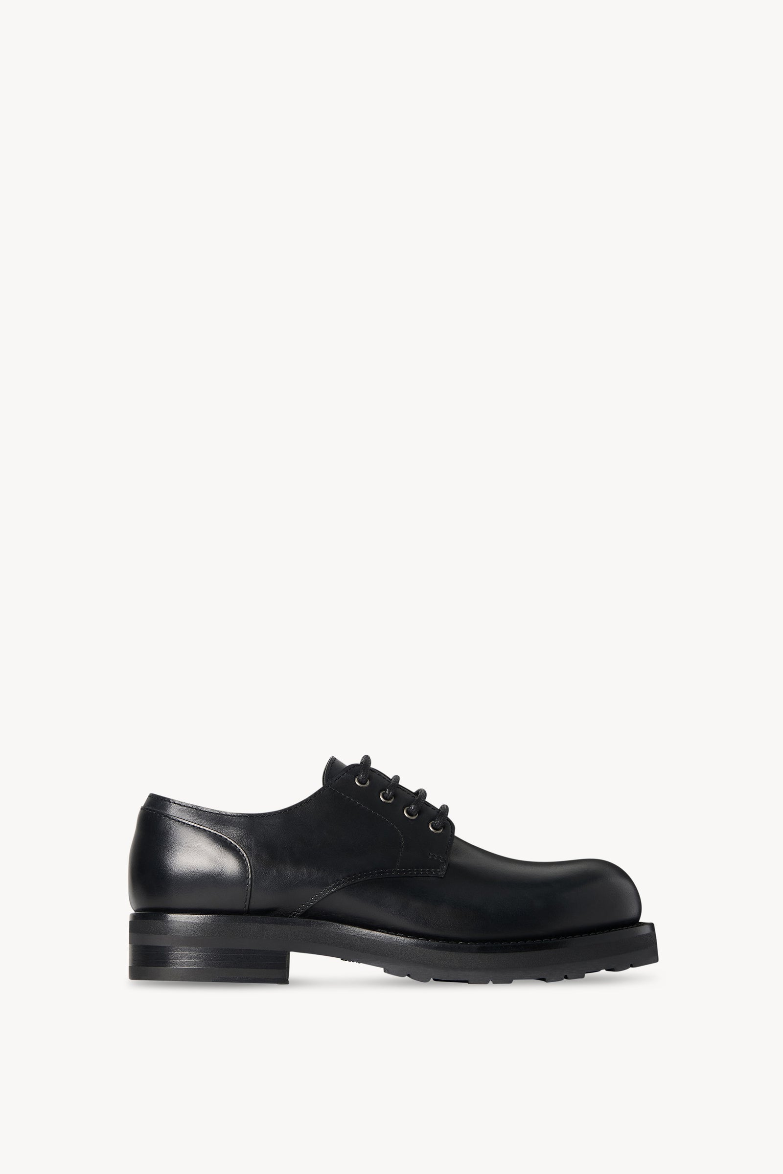 Derby Lug Sole レザーシューズ Black – The Row