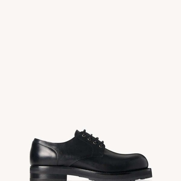 The Row - Women's Derby Lug Sole Shoe - Black - Size 36 The Row - Women's Derby Lug Sole Shoe - Black - Size 36