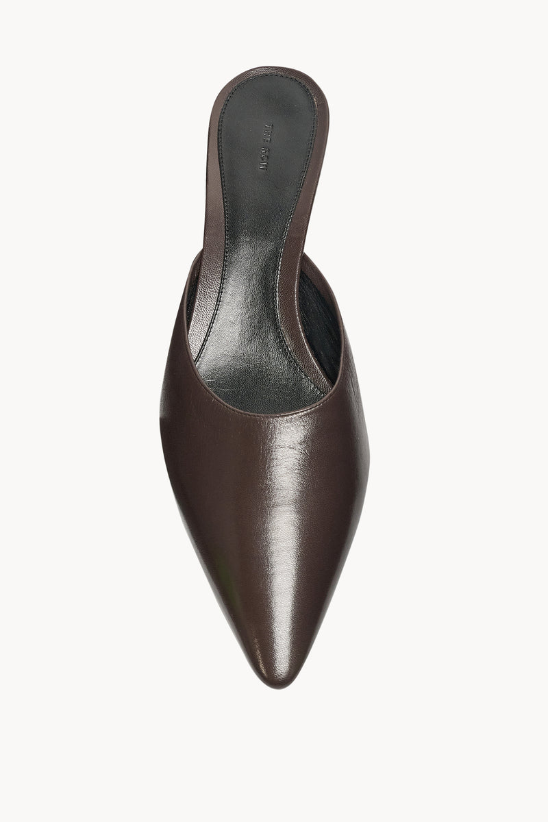 Liisa Kitten Mule in Leather