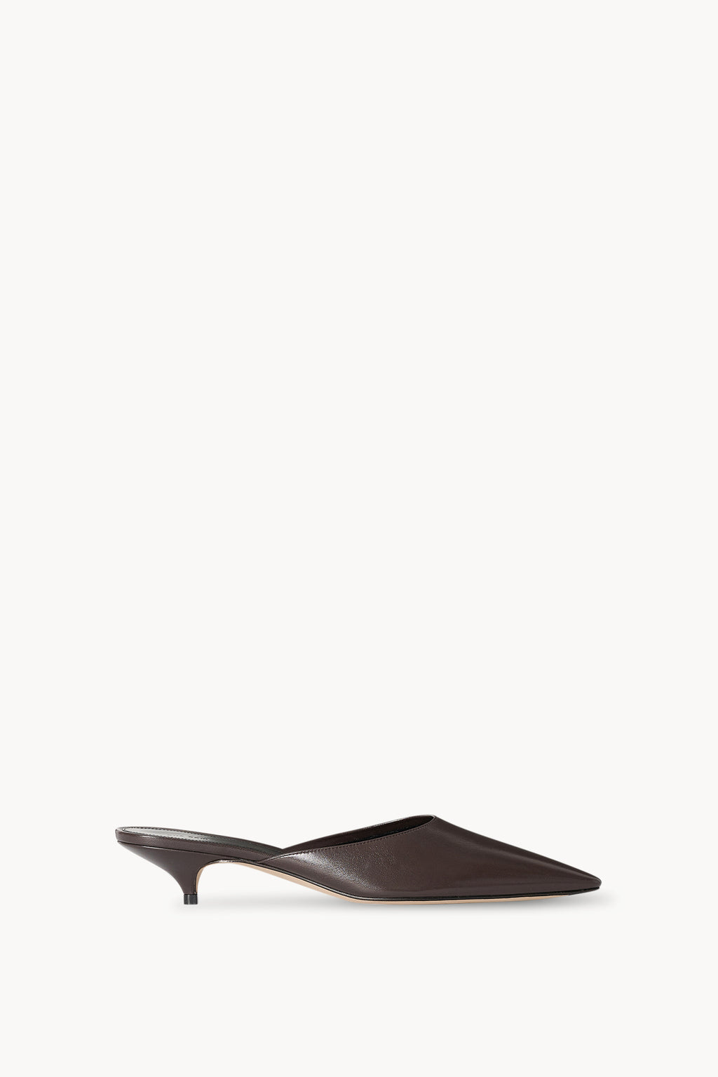 Liisa Kitten Mule Brown – The Row