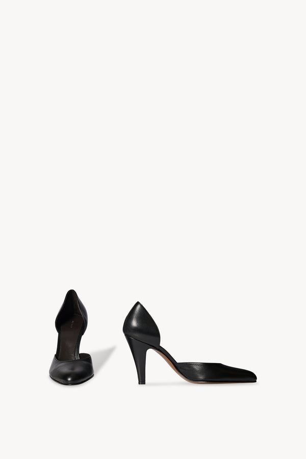 Ornella Kitten Heel Black – The Row