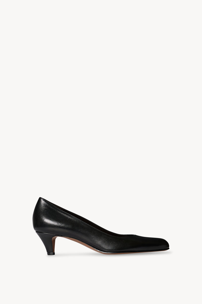 Ornella Kitten Heel Black – The Row