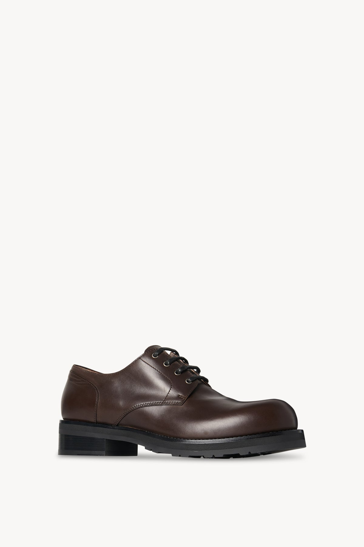 Derby Lug Sole Shoe in Leather