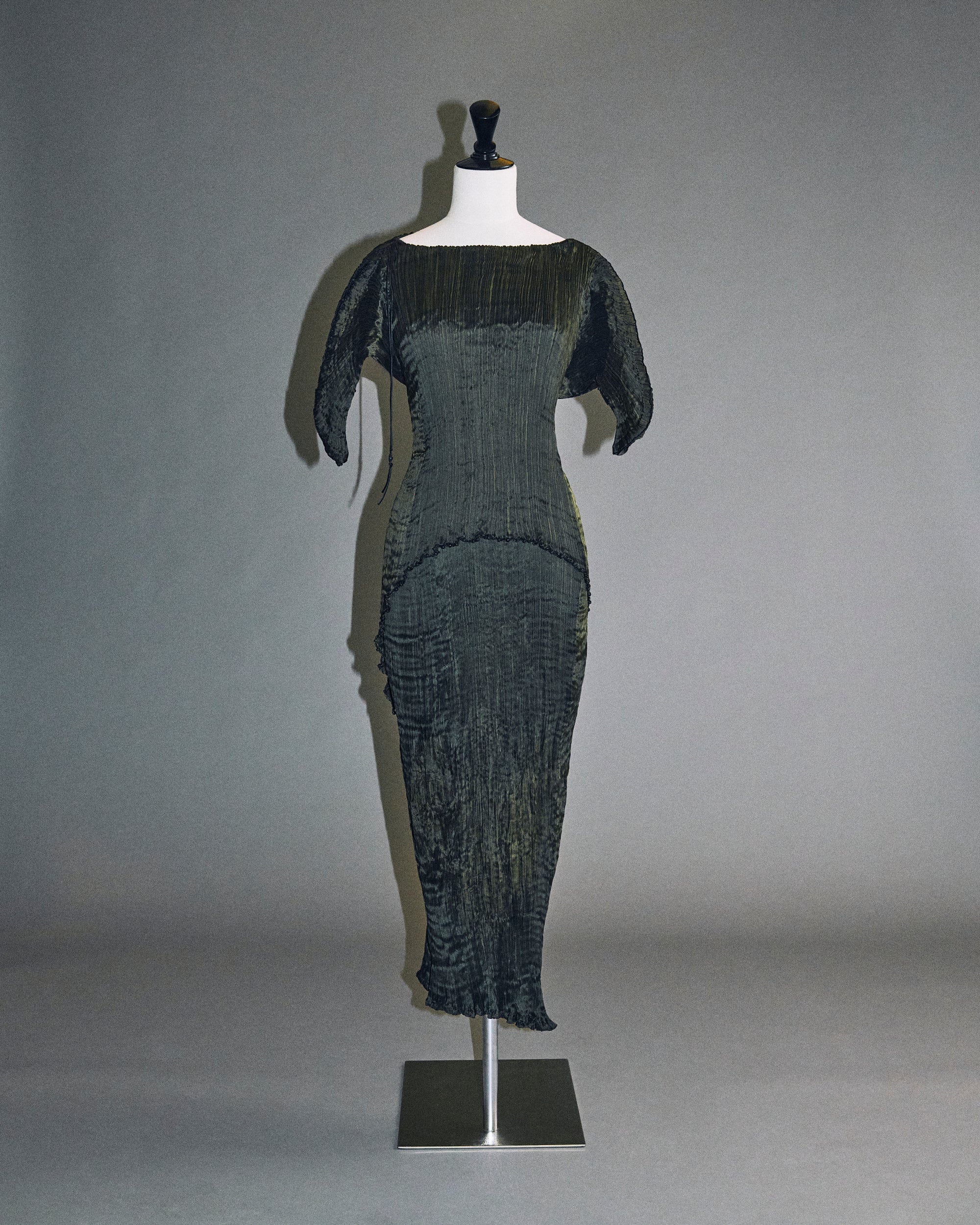Silk Gown with Murano Glass Bead, 1900s