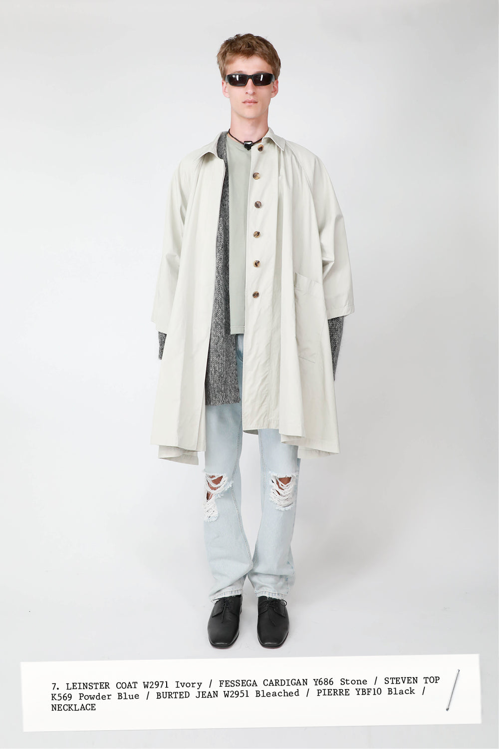 THE ROW ザ ロウ ブルゾン（その他） グレー 2020224D0013 Men's and Women's Spring 2024 Collection | The Row