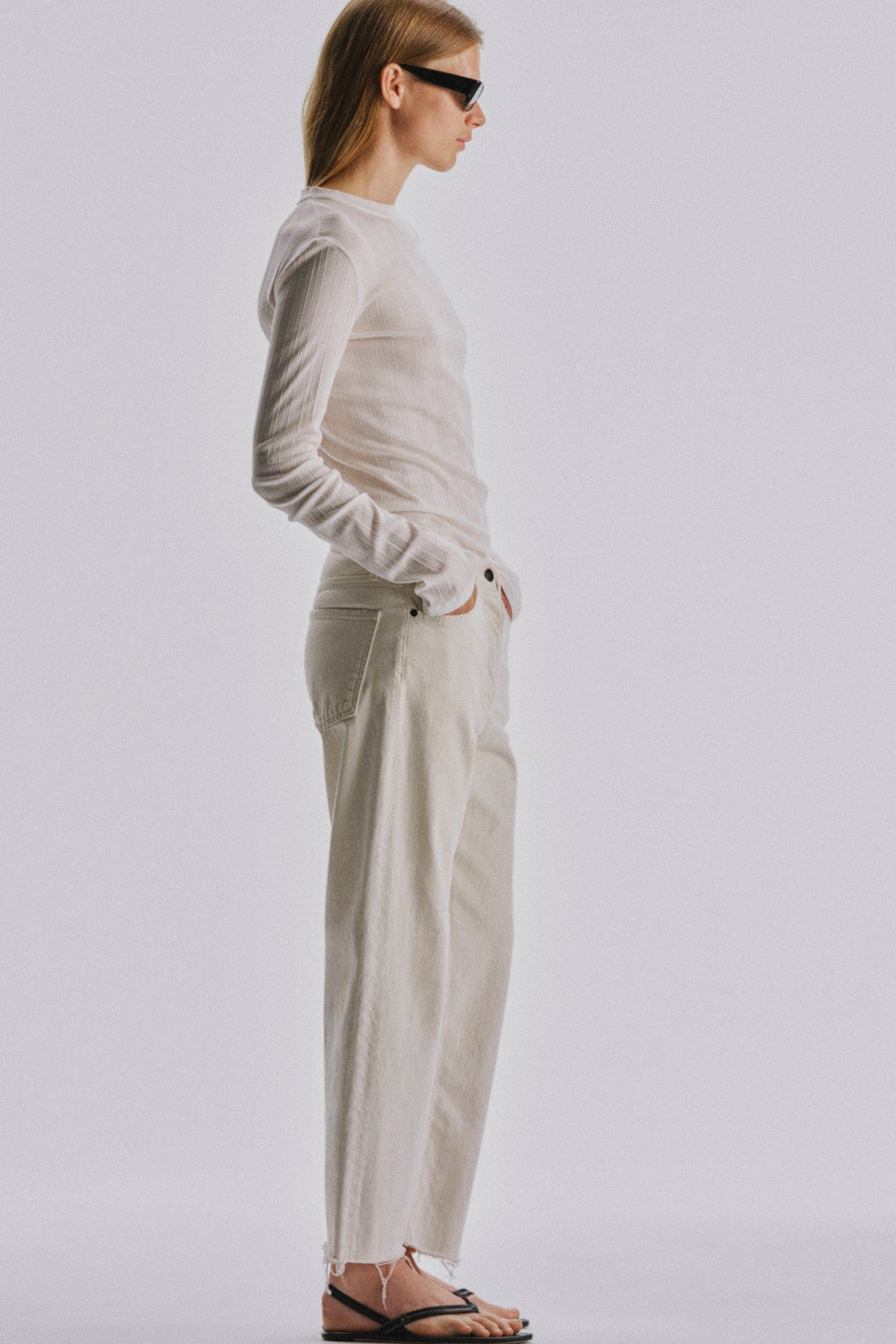 Dantea Tシャツ White – The Row
