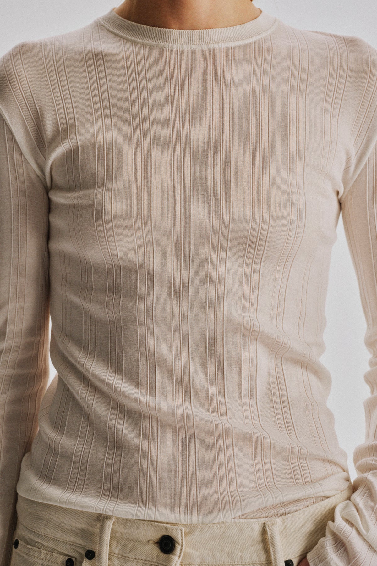 Dantea Tシャツ White – The Row