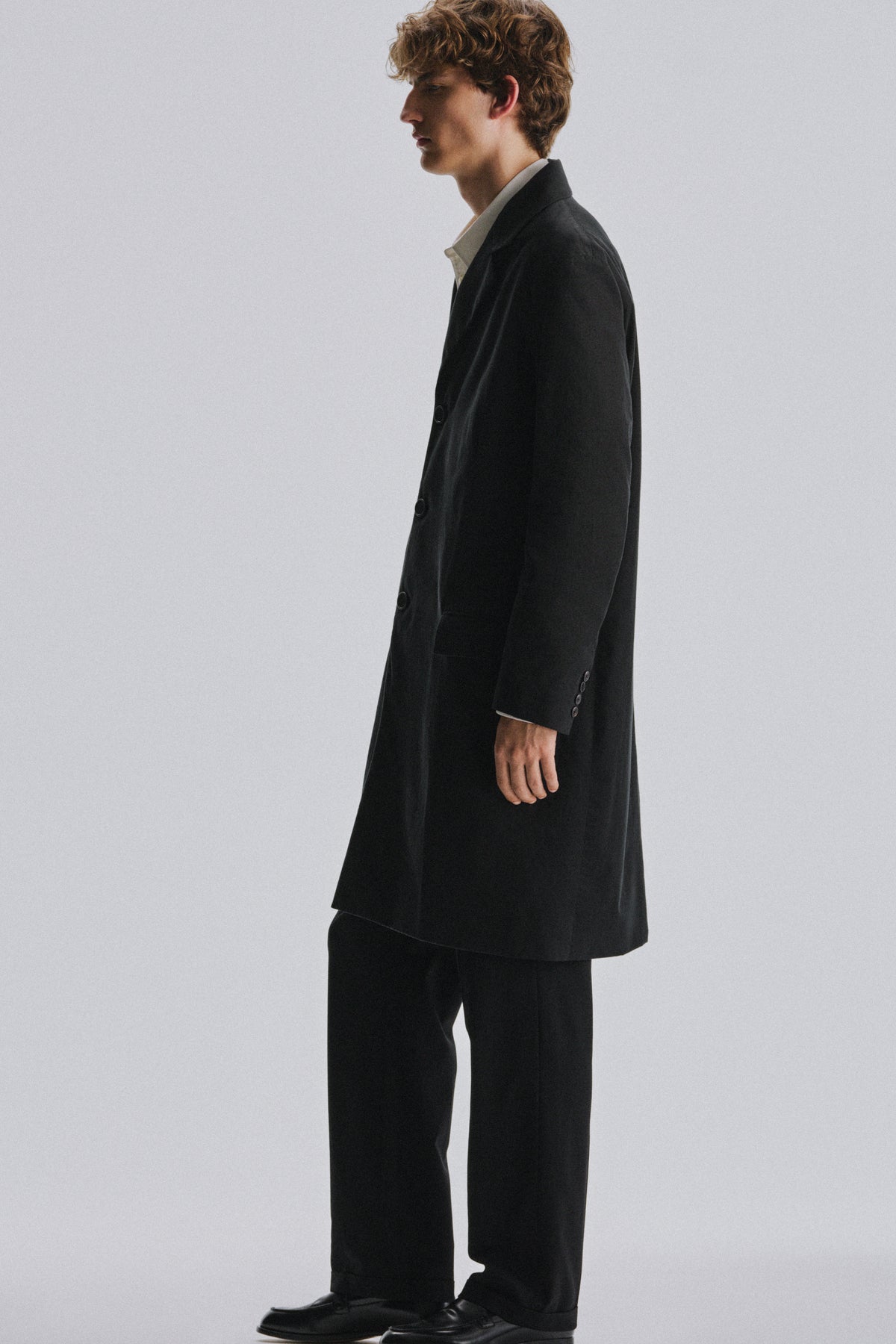 Nicoleto コート Black – The Row Nicoleto コート Black – The Row