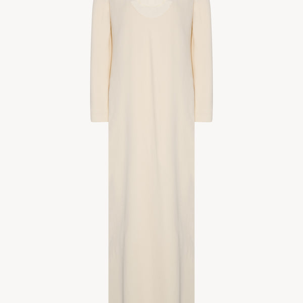 the row cream dress Blaze White – Colour:Pink White Satin Maxi Dress fancy dress Excellent Pre
