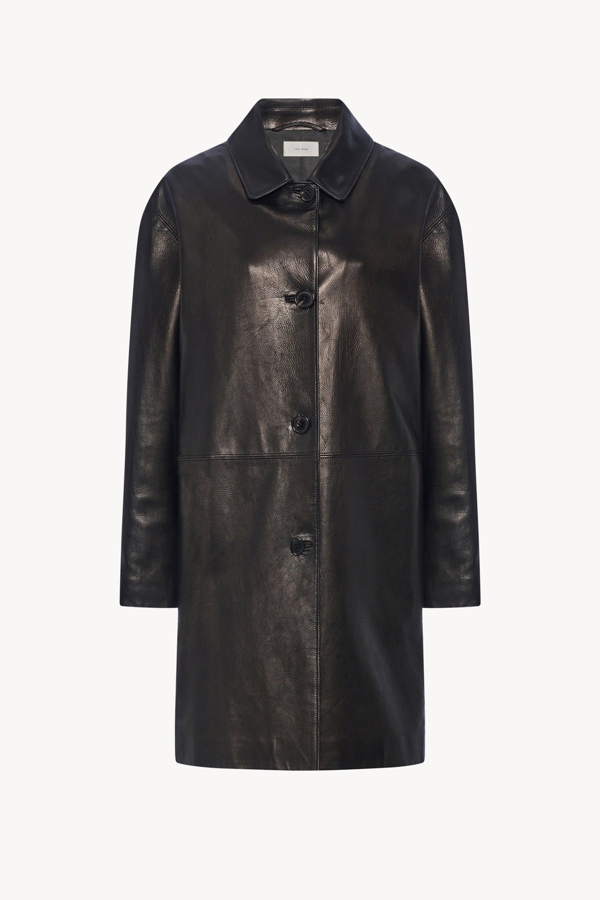 Donata Coat Black – The Row