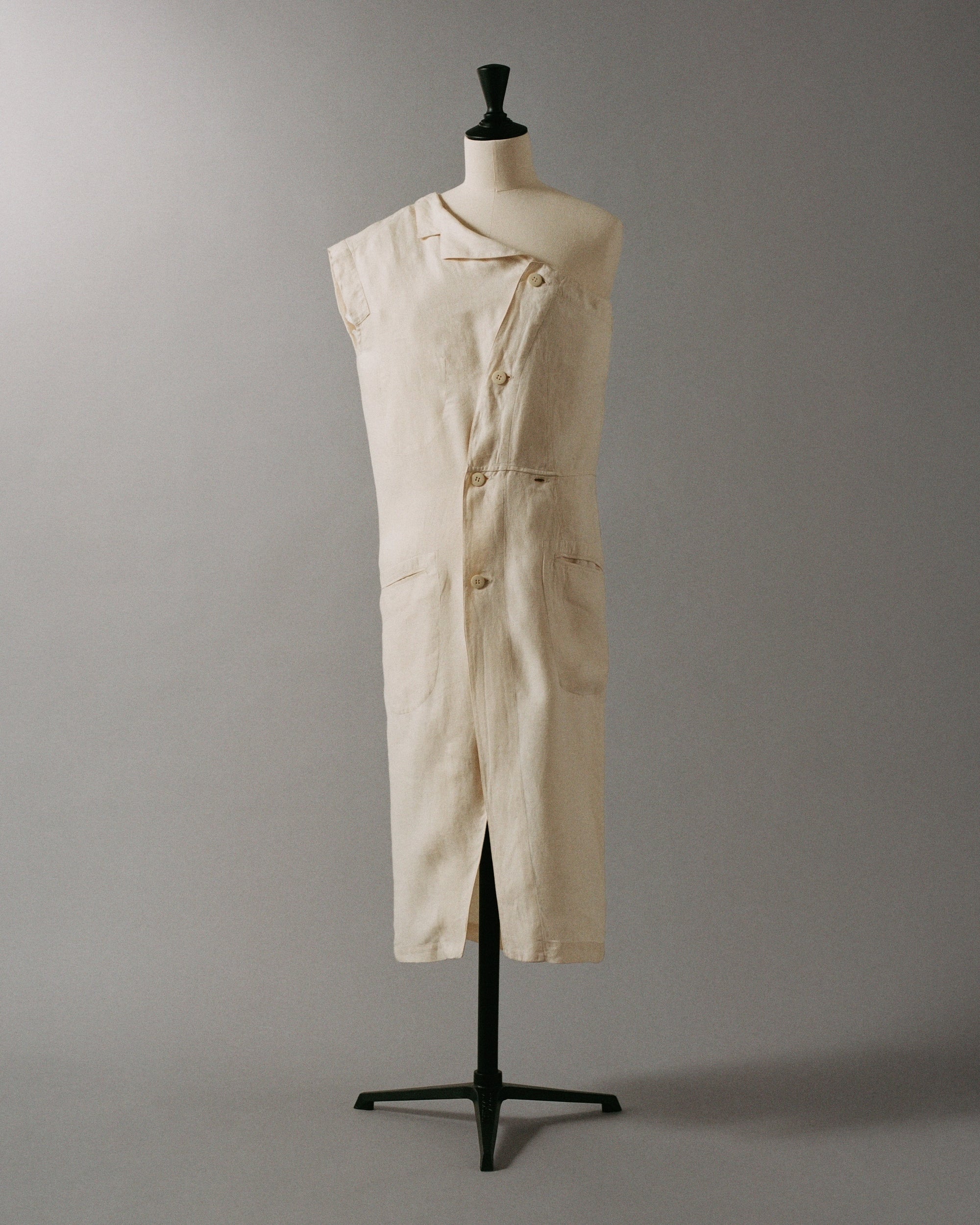 Asymmetrical Linen Dress, 1992