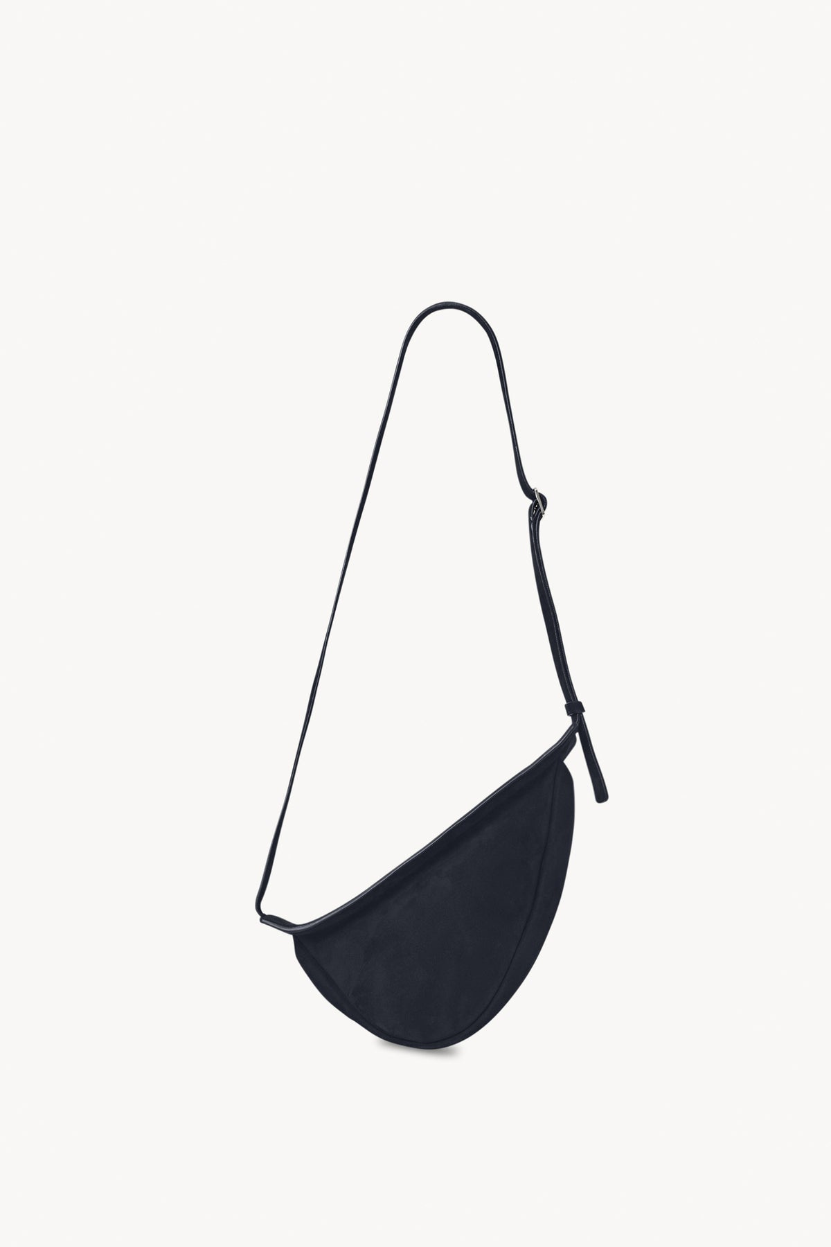 Small Slouchy Banana Bag Blue in Suede – The Row