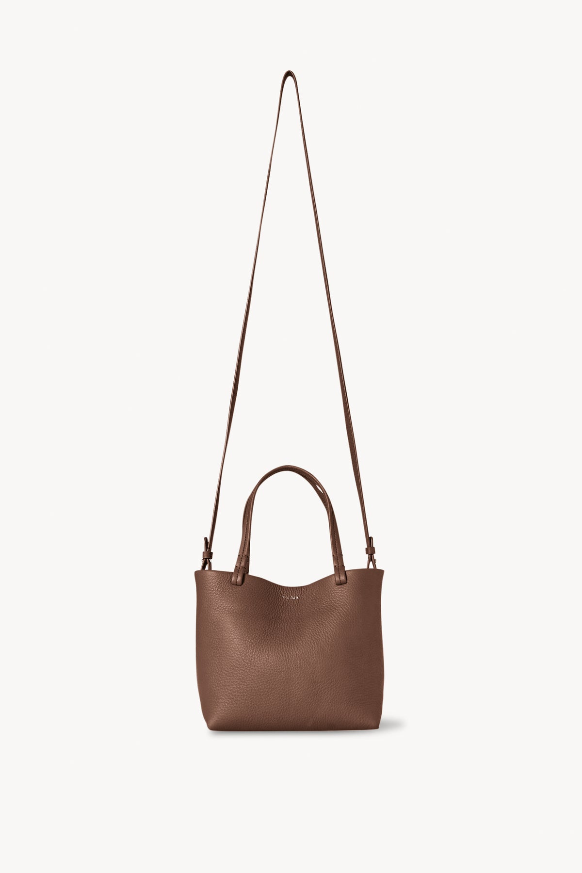 Park Small Leather Shoulder Bag in Beige - The Row